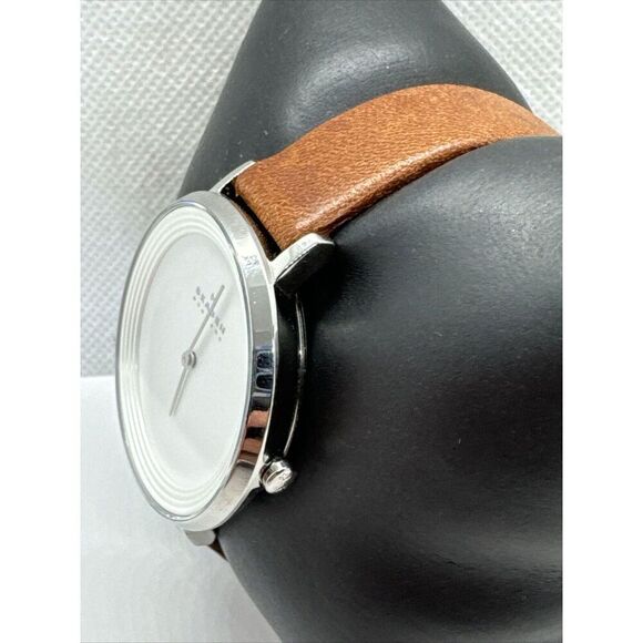 Skagen Ditte SKW2214 Men\'s Brown Leather Analog Dial Quartz Wrist Watch JNA977 main image 6